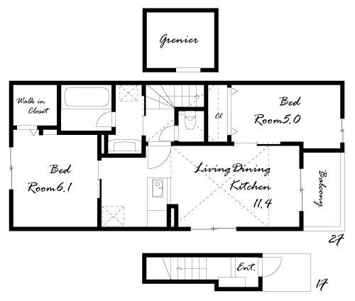 間取図(平面図)