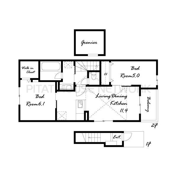 間取図(平面図)