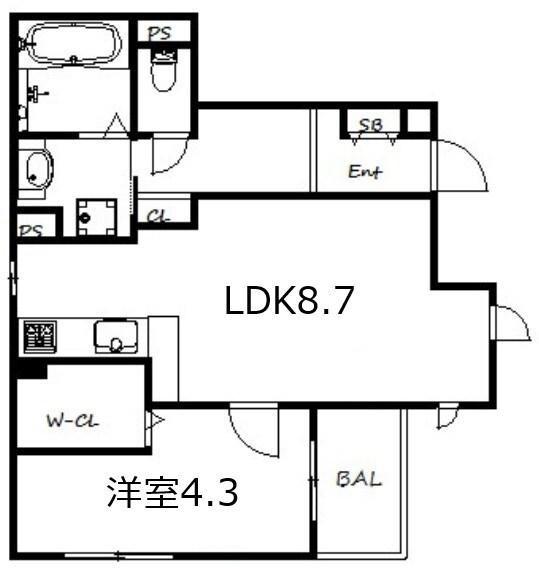 間取図(平面図)