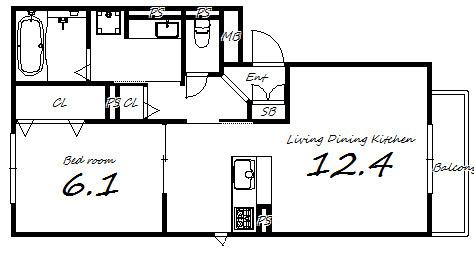 間取図(平面図)