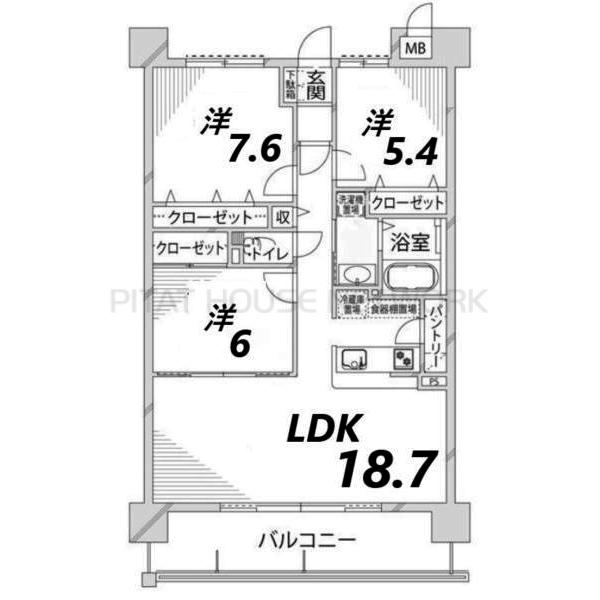間取図(平面図)