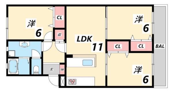 間取図(平面図)