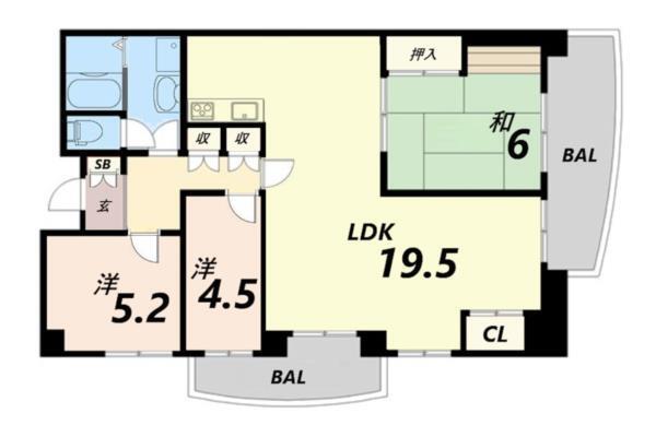 間取図(平面図)