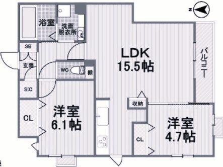 間取図(平面図)