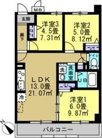 間取図(平面図)