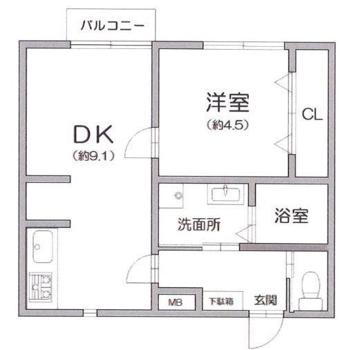 間取図(平面図)