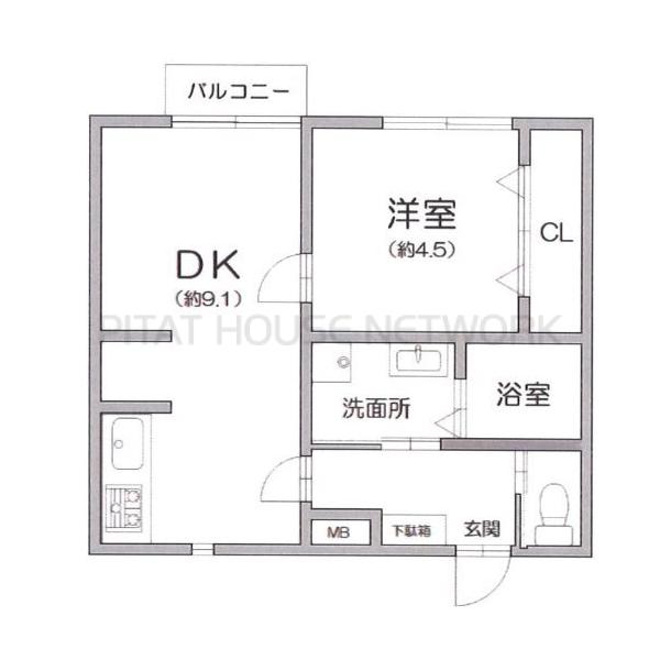 間取図(平面図)