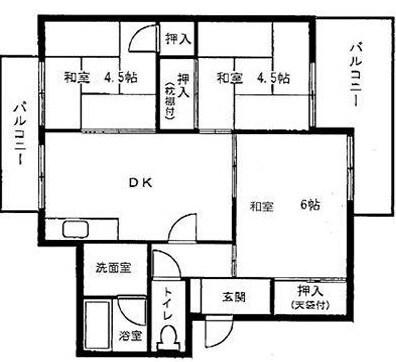 間取図(平面図)