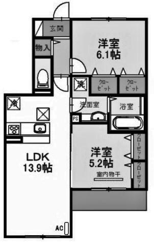 間取図(平面図)