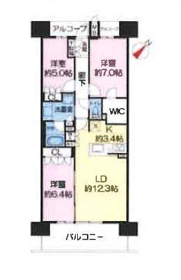 間取図(平面図)