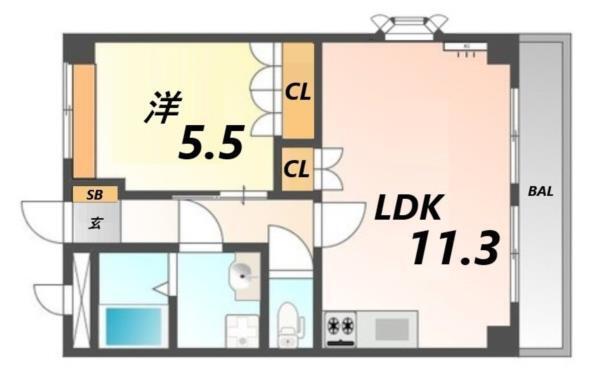 間取図(平面図)