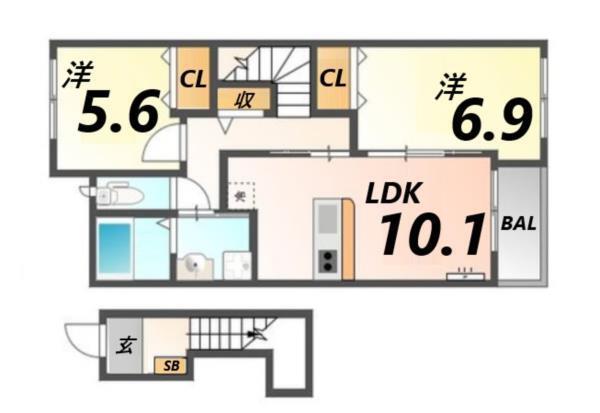間取図(平面図)