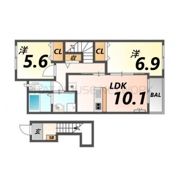 間取図(平面図)