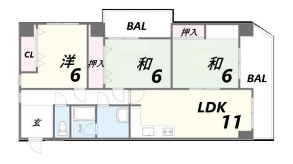 間取図(平面図)