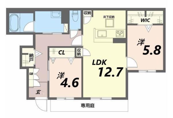 間取図(平面図)