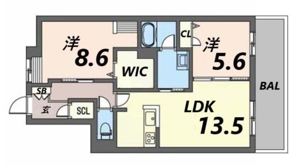 間取図(平面図)