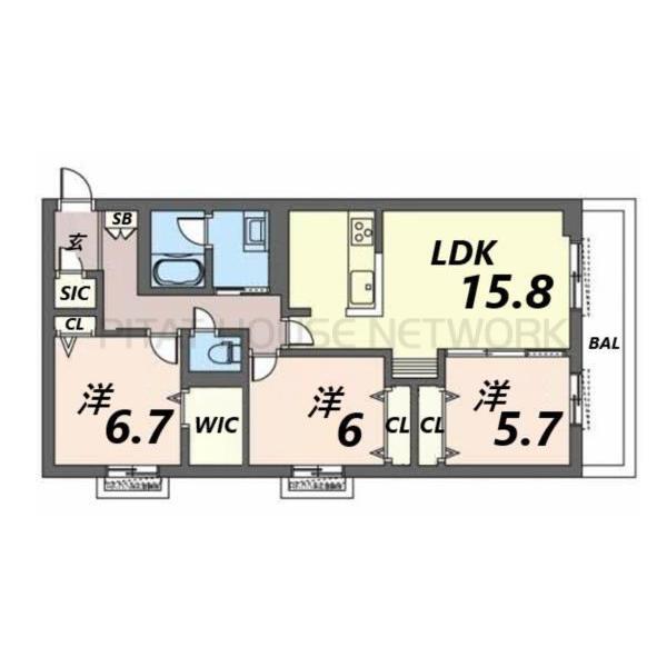 間取図(平面図)