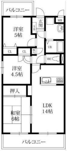 間取図(平面図)