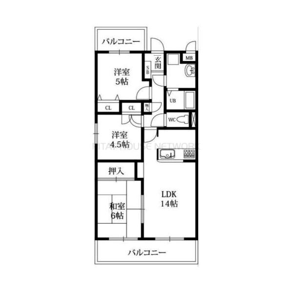 間取図(平面図)