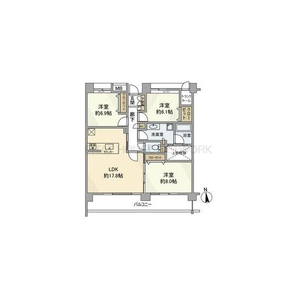 間取図(平面図)