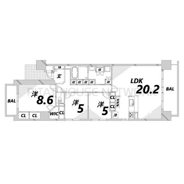 間取図(平面図)