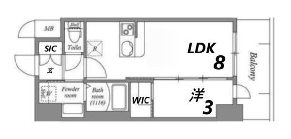 間取図(平面図)