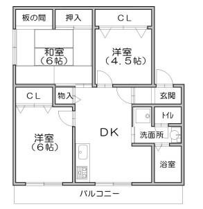 間取図(平面図)