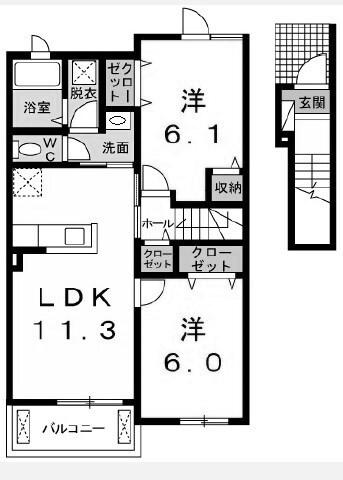 間取図(平面図)