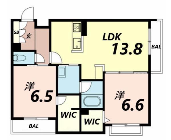 間取図(平面図)