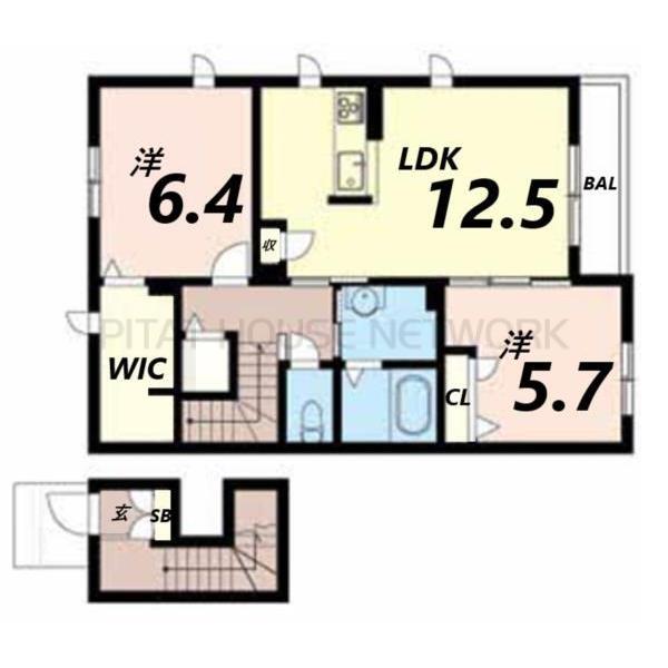 間取図(平面図)