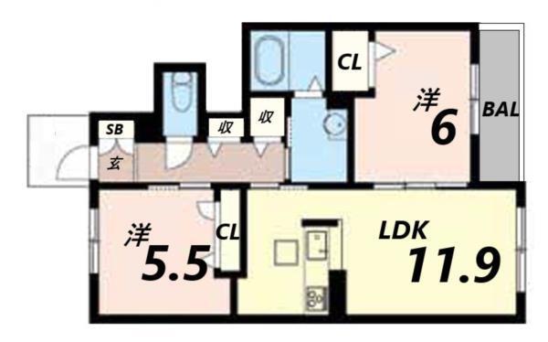 間取図(平面図)