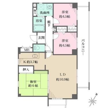間取図(平面図)