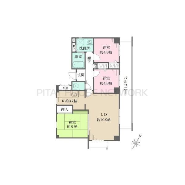 間取図(平面図)