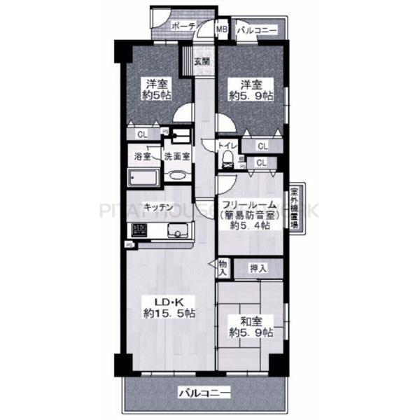 間取図(平面図)