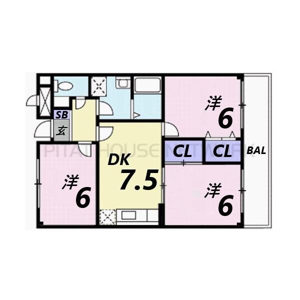 間取図(平面図)