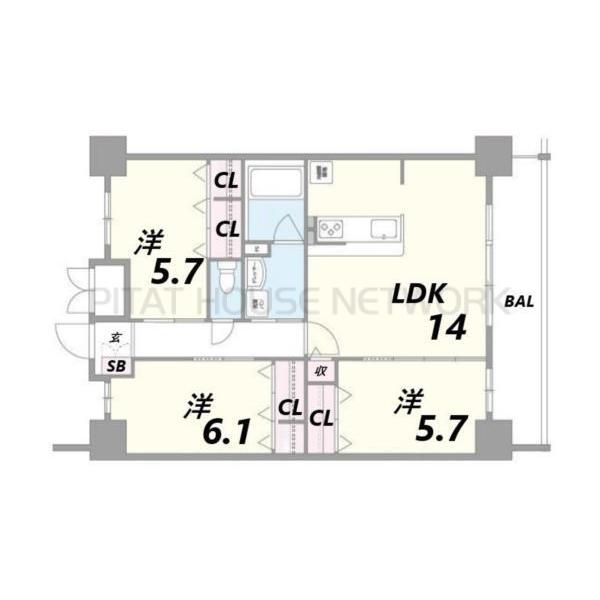 間取図(平面図)