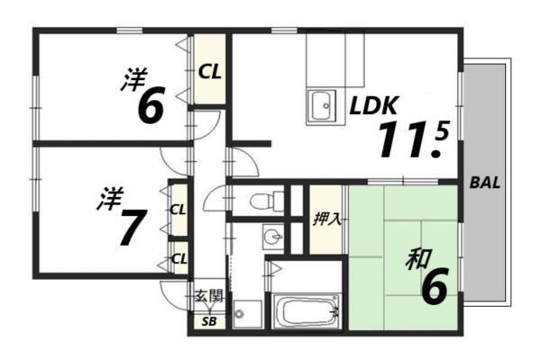 間取図(平面図)
