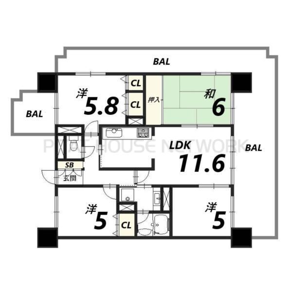 間取図(平面図)