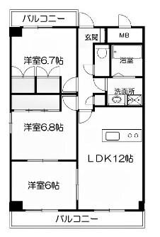 間取図(平面図)
