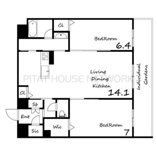 間取図(平面図)