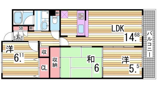 間取図(平面図)