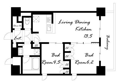 間取図(平面図)