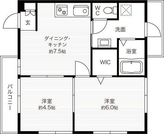 間取図(平面図)
