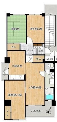間取図(平面図)