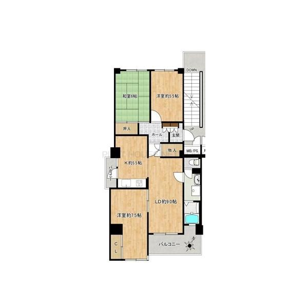 間取図(平面図)