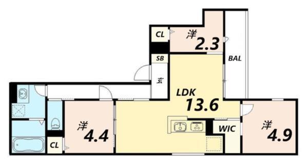 間取図(平面図)