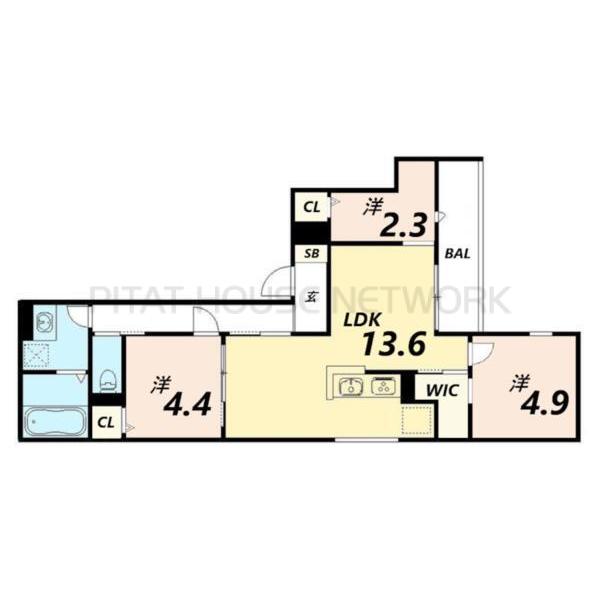 間取図(平面図)