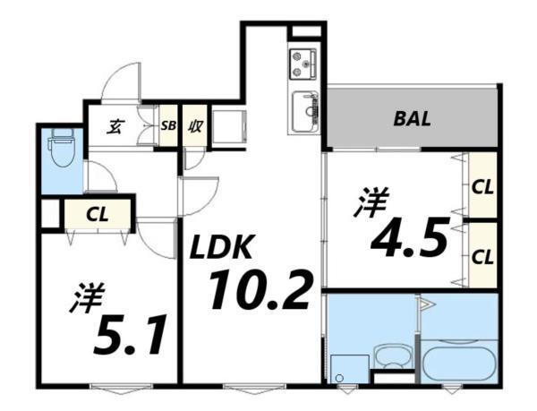 間取図(平面図)