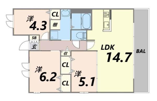 間取図(平面図)