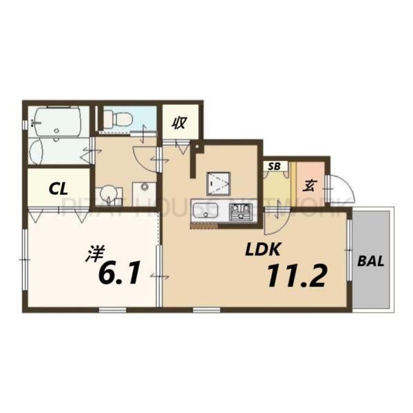 間取図(平面図)